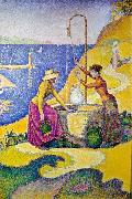Paul Signac Women at the Well oil painting reproduction